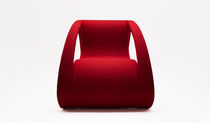 Fauteuil contemporain / en cuir / en tissu...