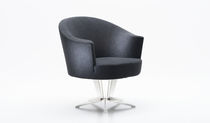 Fauteuil contemporain / en cuir / en tissu...