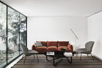 Canapé d'angle / contemporain / en tissu...