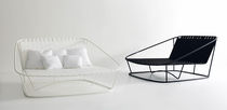 Bain de soleil contemporain / en tissu /...