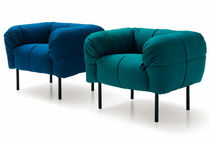 Fauteuil contemporain / en textile