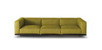 Canapé d'angle / contemporain / beige /...