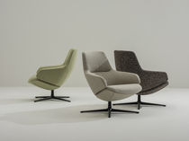 Fauteuil contemporain / en tissu / tissu...