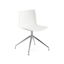 Chaise contemporaine / en tissu / en cuir...