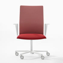 Chaise de bureau contemporaine / en tissu...
