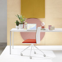 Chaise de bureau contemporaine / en tissu...