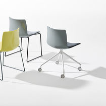 Chaise de bureau contemporaine / en tissu...