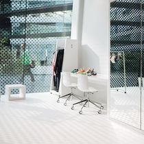 Chaise de bureau contemporaine / en tissu...