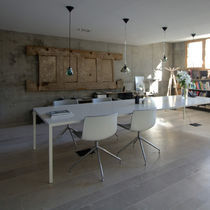 Chaise de bureau contemporaine / en tissu...