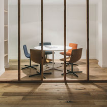 Chaise de bureau contemporaine / en tissu...