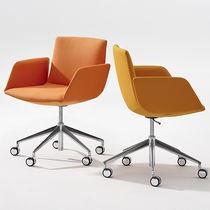 Chaise de bureau contemporaine / en tissu...