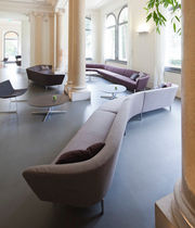 Canapé modulable / contemporain / en cuir...