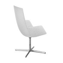 Chaise de bureau contemporaine / en tissu...