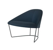 Fauteuil contemporain / en cuir / en tissu...