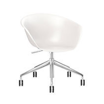 Chaise de bureau contemporaine / en tissu...