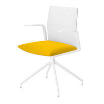 Chaise de bureau contemporaine / en tissu...