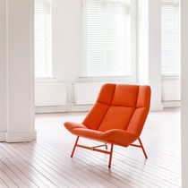Fauteuil contemporain / en cuir / en tissu...