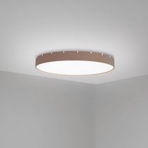 Plafonnier contemporain / rond / en aluminium...