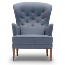 Fauteuil classique / en cuir