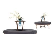 Banquette contemporaine / en tissu / en...
