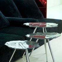 Table d'appoint design original / en aluminium...