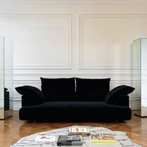 Canapé modulable / contemporain / rouge...