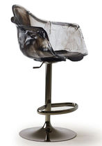 Chaise de bar contemporaine / en polycarbonate...