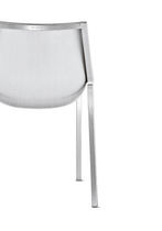 Chaise visiteur contemporaine / en aluminium...