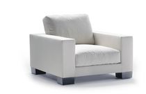 Fauteuil contemporain / en tissu / en cuir...