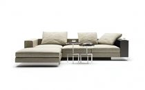 Canapé modulable / contemporain / en tissu...