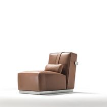 Fauteuil contemporain / en tissu / en cuir...