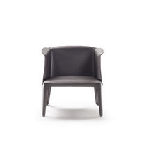 Fauteuil contemporain / en cuir / multicolore...