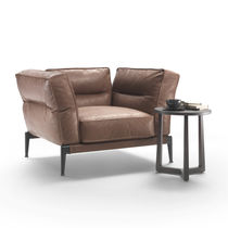 Fauteuil contemporain / en tissu / en cuir...