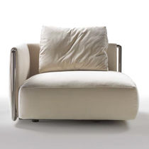 Fauteuil contemporain / en tissu / en cuir...