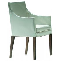 Fauteuil contemporain / en bois massif /...