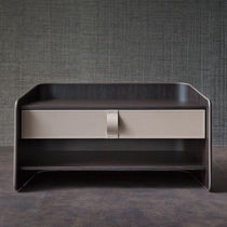 Table de chevet contemporaine / en hêtre...