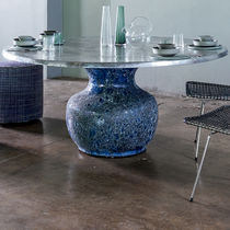 Table à manger contemporaine / en fonte...