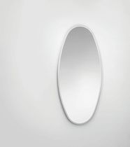 Miroir mural / contemporain / ovale / vertical