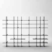 Étagère modulable / contemporaine / en verre...