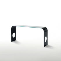 Console contemporaine / en verre / rectangulaire...