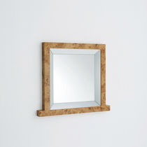 Miroir mural / contemporain / carré / en...