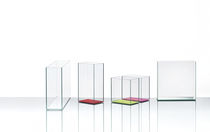 Vase contemporain / en verre / par Piero...