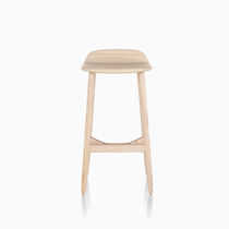 Tabouret de bar contemporain / en bois /...