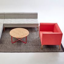 Fauteuil contemporain / en tissu / tapissé...