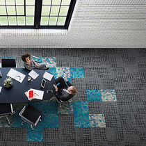 Moquette en dalles / tuftée / bouclée /...