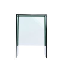 Tabouret contemporain / en PMMA / gris /...