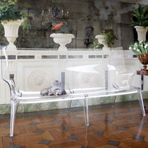 Banc de jardin contemporain / en polycarbonate...