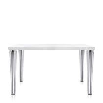 Table à manger contemporaine / en verre...