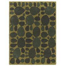 Tapis contemporain / à motif / en laine...