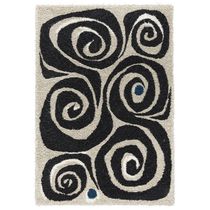 Tapis contemporain / à motif / en laine...